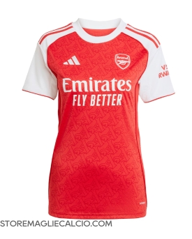 Arsenal Maglia Gara Casa Repliche 2025-26 Donna